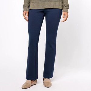 Encore by Idina Menzel Petite Mini Bootleg Pull-On Pants - Navy (Sz PS) a631603